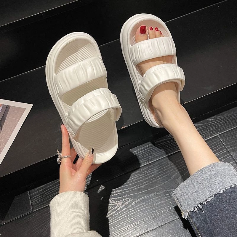 Dép Sandal Nữ , Dép Quai Hậu Học Sinh cao 4cm Chất Liệu EVA Bền Đẹp