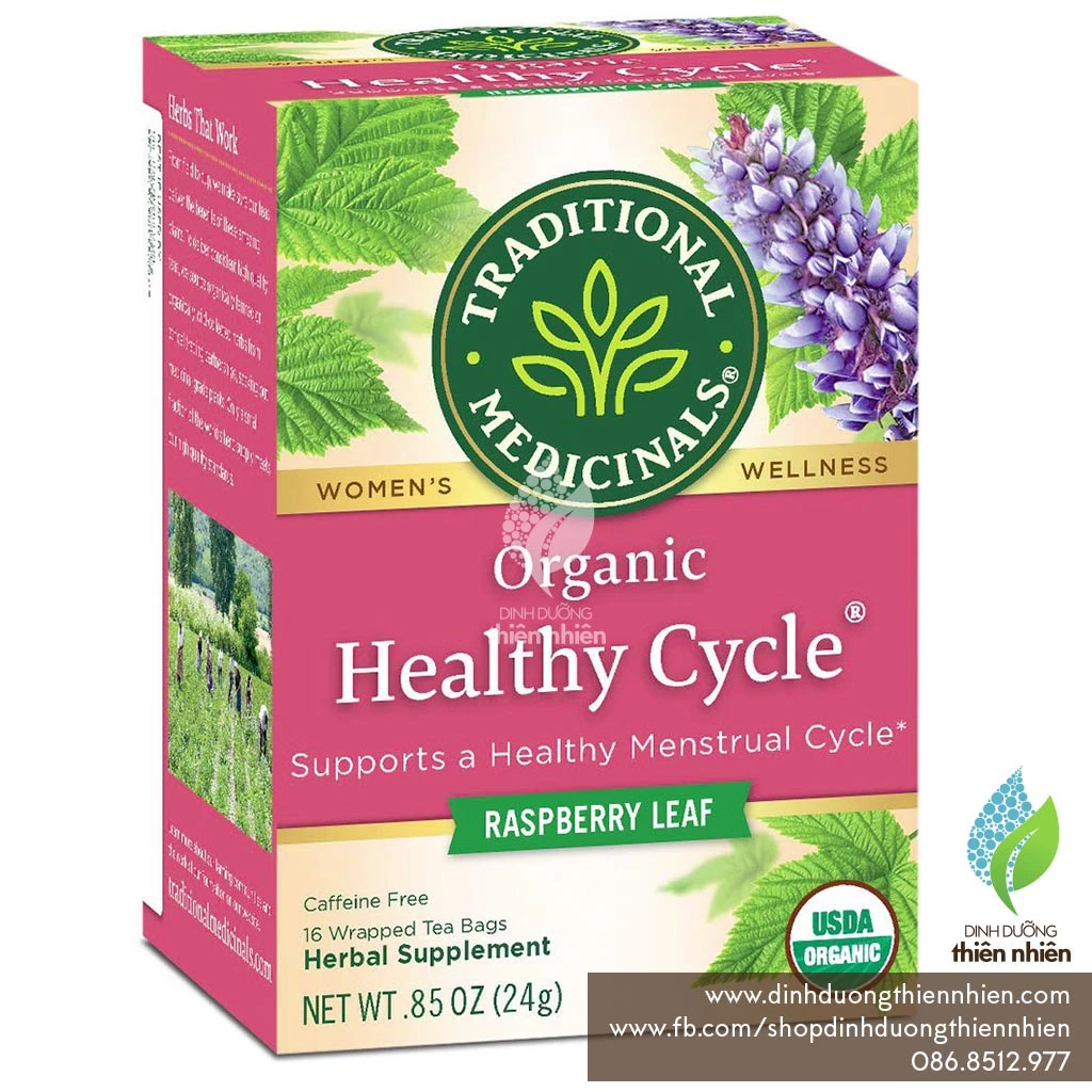 Trà Hữu Cơ Giúp Điều Hoà Kinh Nguyệt Traditional Medicinals Organic Healthy Cycle