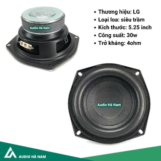 Củ loa bass sub 5.25 inch LG 4ohm 30w ( giá 1 củ )