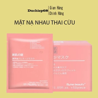 [Auth]Mặt Nạ Nhau Thai Cừu - Mặt Nạ Tế Bào Gốc Nhau Thai Cừu Cuống Rốn Dưỡng Da Rwine Beauty Stem Cell Placenta Nhật Bản