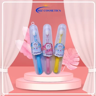 Bàn chải đánh răng Ion Elephant cho bé từ 2 đến 6 tuổi nhập khẩu Hàn Quốc - NPP Biz Cosmetics