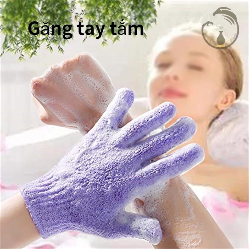 Găng tay kì kem tẩy tế bào chết , làm sạch mịn sáng da  (1 chiếc)