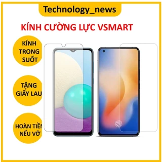 Kính cường lực Vsmart Joy 3/Joy 4/ Live 4/ Star 5/4/3 Aris/Aris Pro/ Bee 1/3/ Active 1/1 plus/3/ Joy 1/1 plus/2 plus