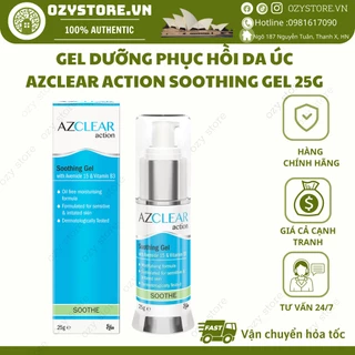 Gel dưỡng phục hồi da Úc Azclear Action Soothing gel 25g