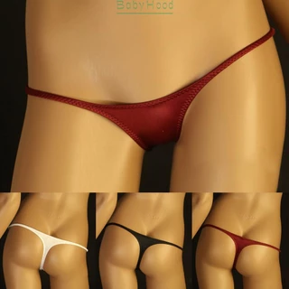 【Big Discounts】Womens Sexy Thong Mini G-String Underwear Panties Ice Silk Lingerie Panty Briefs Panties hot sale#BBHOOD