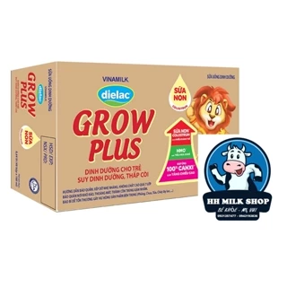 (Date luôn mới) Thùng 48 hộp sữa bột pha sẵn bps grow plus (Growplus+) 180ml