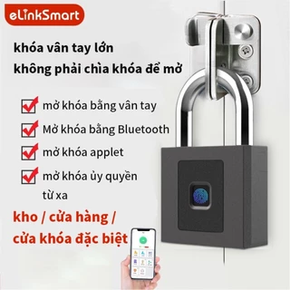 Ổ Khóa Vân Tay Thông Minh Elinksmart P9 Chống Trộm IP67 Chống Thấm Nước Tiện Dụng