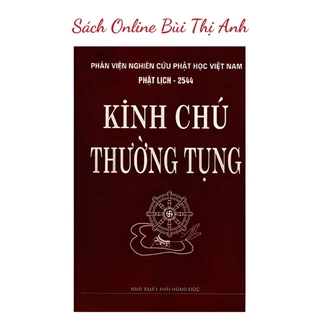 Sách - Kinh chú thường tụng