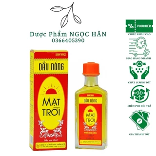 Dầu nóng Mặt Trời OPC| Giúp Giảm Nhức Mỏi, Tê Thấp, Đau Lưng (60ml)