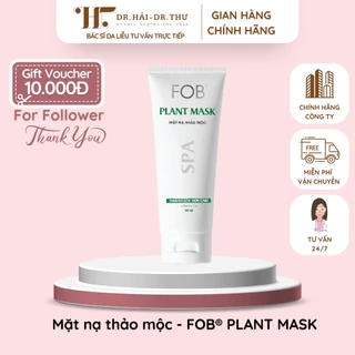 👩🏻‍⚕️[CHÍNH HÃNG] Mặt nạ thảo mộc - FOB PLANT MASK