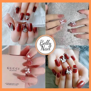 Móng tay giả Belly nails 24 móng giả nail box kèm keo