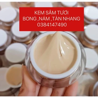 Kem sâm tươi bong nám , tàn nhang trắng hồng handmade