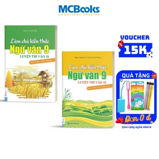 Sách - Làm Chủ Kiến Thức Ngữ Văn 9 Luyện Thi Vào 10 (Tập 1 Và Tập 2)