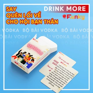 Bộ Bài Thử Thách Trên Bàn Nhậu, Phiên Bản Vodka của 7Funky - Board Game, Drinking Game 18+ Say Quên Lối Về Cho Nhóm Bạn
