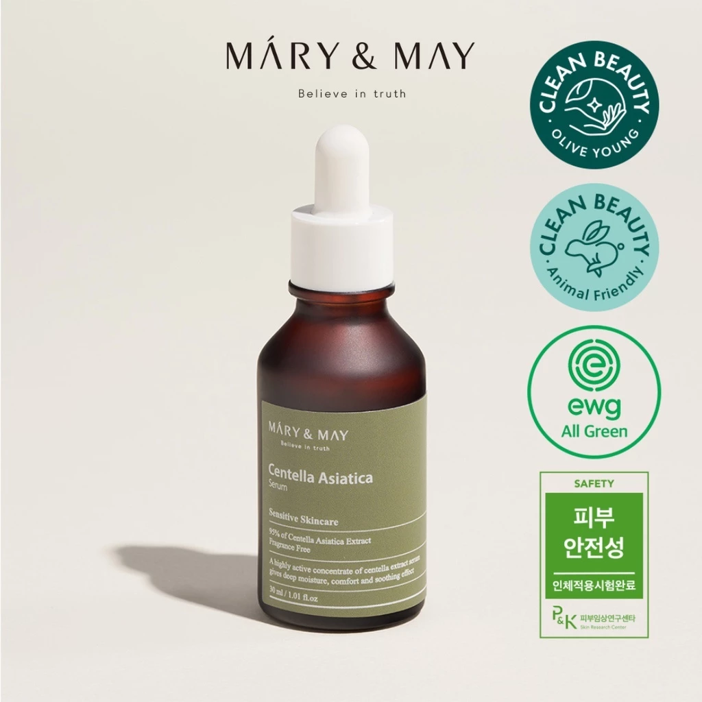 Tinh Chất Làm Dịu Da Mary&May Centella Asiatica Serum 30ml