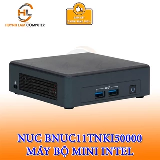 Máy tính bàn Intel NUC BNUC11TNKI50000, Core i5-1135G7 + Adaptor (Không: RAM, ổ cứng) Viễn Sơn phân phối