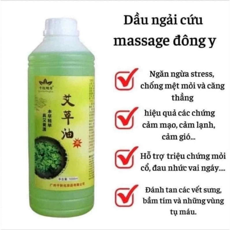 tinh dầu nóng masage