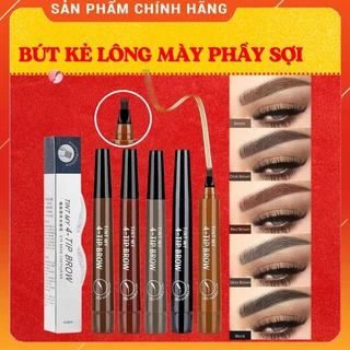 Bút Chì Kẻ Lông Mày Phẩy Sợi 4D Không Thấm Nước Lâu Trôi