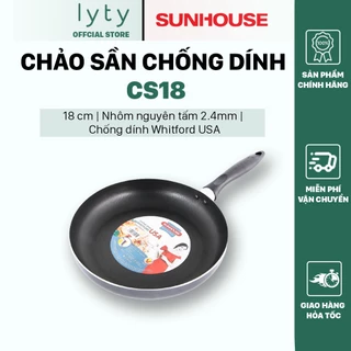 [Xả kho giá sốc] Chảo sần chống dính cao cấp Sunhouse Chính Hãng Size từ 18 đến 30