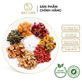 Trà dưỡng nhan 7 vị thượng hạng SATOSO gói 10g SA145