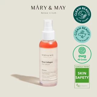 Xịt Dưỡng Mary&May Rose Collagen Mist Serum 100ml