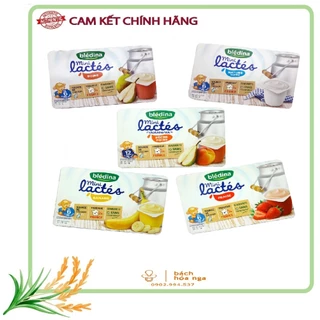 [Ăn dặm]Sữa chua Bledine 6x55g của Pháp cho trẻ 6m+