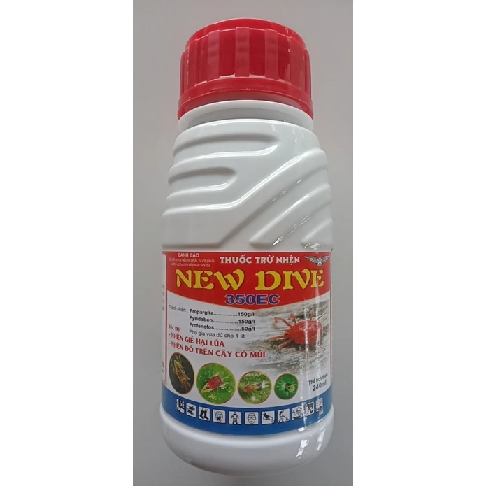 THUỐC TRỪ NHỆN NEW DIVE 350EC. Thể tích 240ml