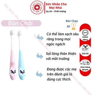 Bàn Chải Đánh Răng Cho Bé Lông Siêu Mềm Dễ Thương BCT1 Kidamo