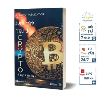 Sách - Hành Trình Triệu Đô CRYPTO: "Vỡ Lòng" Về Tiền Điện Tử - Trở thành nhà đầu tư thông minh - Bizbooks