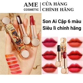 Son Nữ Hoàng Ai Cập AGAG 6 màu siêu lì chính hãng, full hộp sang chảnh AME COSMETIC