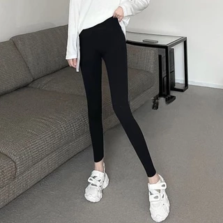 Quần Legging Dài Nữ Madela Lưng Cao Co Giãn 4 Chiều, Legging Dài Nữ Nâng Mông Tôn Dáng Vải Dày Dặn