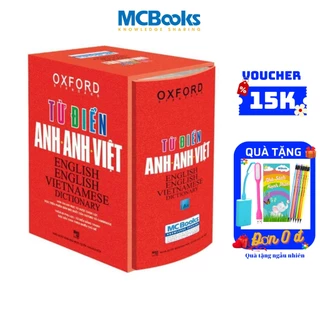 Sách - Từ Điển Anh Anh Việt Phiên Bản Bìa Cứng Màu Đỏ - Giải Nghĩa Đầy Đủ Ví Dụ Phong Phú