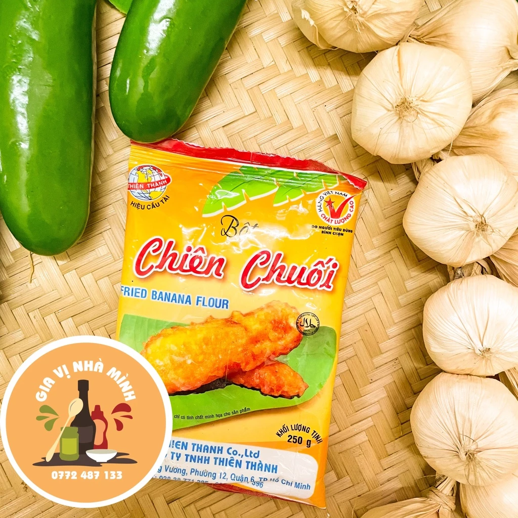 BỘT CHIÊN CHUỐI HIỆU CẦU TÀI -GÓI 250GR