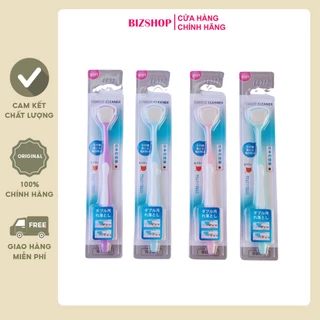 Combo Bàn chải lưỡi và bàn cạo làm sạch lưỡi Tongue Cleaner nhập khẩu Hàn Quốc