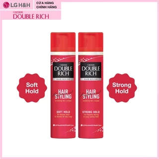 MOUSSE TẠO KIỂU & GIỮ NẾP TỰ NHIÊN DOUBLE RICH 150ml