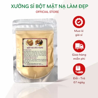 1kg mặt nạ dẻo vàng 24k thơm mùi sâm handmade