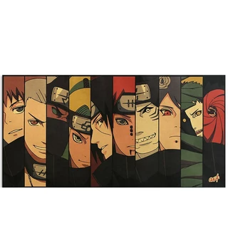 Poster Naruto 71*35,5cm Giấy Dán Tường Hình Nhân Vật Anime