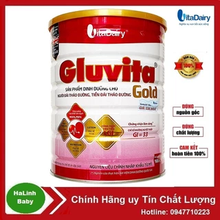 Sữa Gluvita gold 900g Dành cho người tiểu đường [Date 2026]