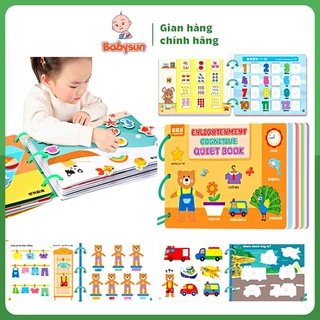 Đồ Chơi Bóc Dán Montessori 17 Chủ Đề Phát Triển Kỹ Năng, Trí Tuệ Cho Bé- Bé Vừa Chơi Vừa Học