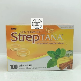 VIÊN NGẬM HO STREP TANA HỘP 100 VIÊN