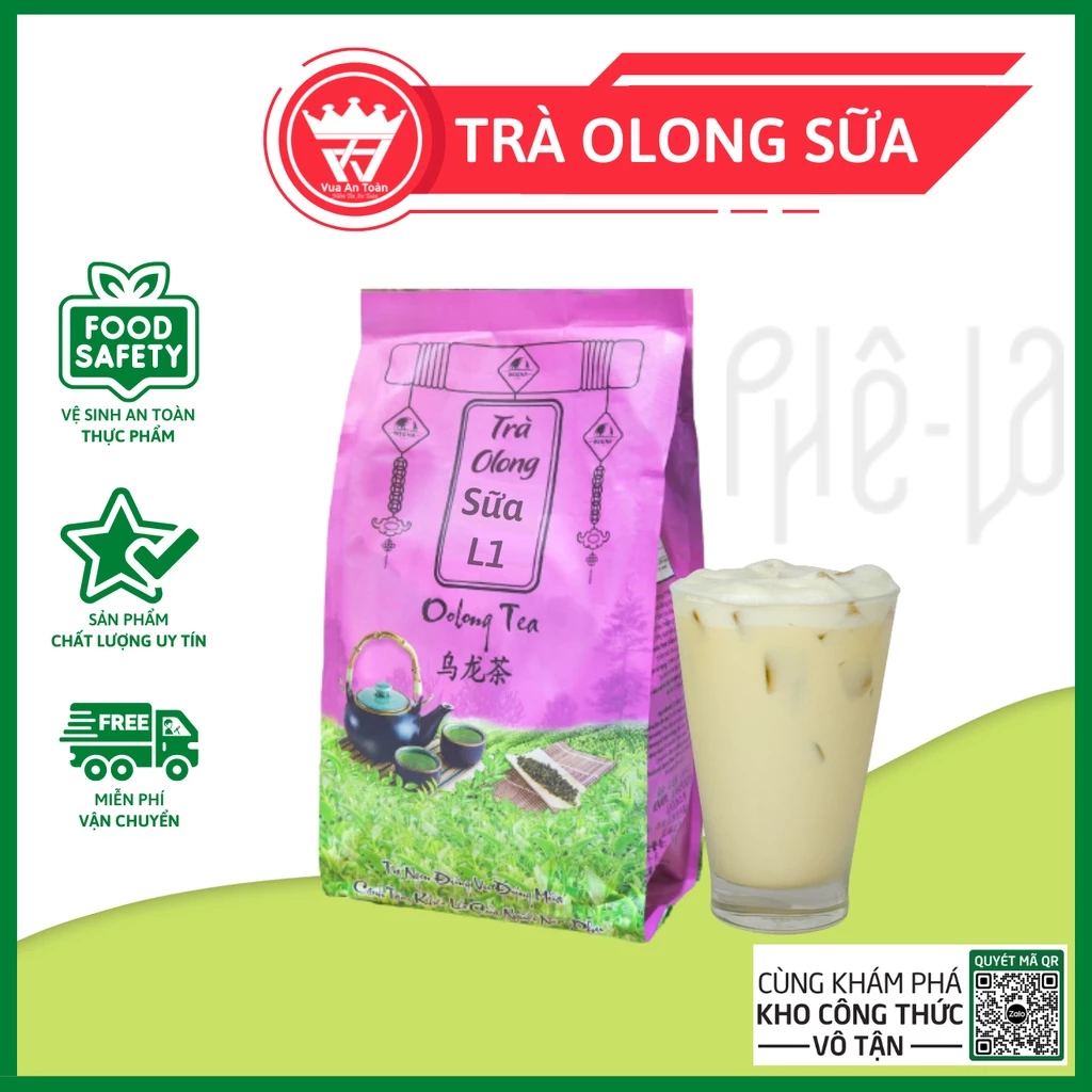 Trà Oolong Sữa Phê La 1KG VUAANTOAN Pha Trà Sữa Ô Long Sữa, Chuỗi Trà Sữa Phê La Hot Thị Trường