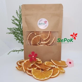 Cam Vàng Sấy Khô, Hàng Vỡ Không Vụn -100g SePok- Phù hợp pha trà,Hàng mới,thơm