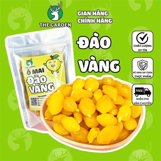 Ô mai xí muội đào vàng chua ngọt 100gr The Garden