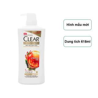 Dầu gội đầu Clear Botanique 9 thảo dược quý cho da đầu yếu sạch gàu nhờn ngứa chai 630g