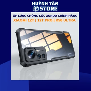 Ốp lưng xiaomi 12t mi 12t pro redmi k50 ultra chống sốc xundd bảo vệ camera chính hãng chống ố vàng huỳnh tân store