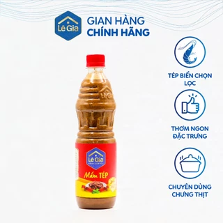 Mắm tép Thanh Hóa - Lê Gia chai PET 650ml