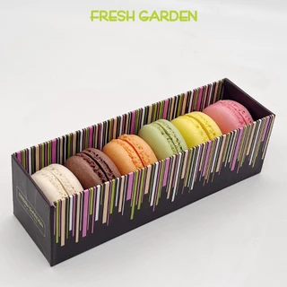 Bánh Macaron FRESH GARDEN Thơm Ngon Mix Vị Với Hộp 90g