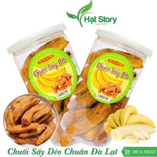 500Gr Chuối Sấy Dẻo Đà Lạt, Thơm, Siêu Ngon.