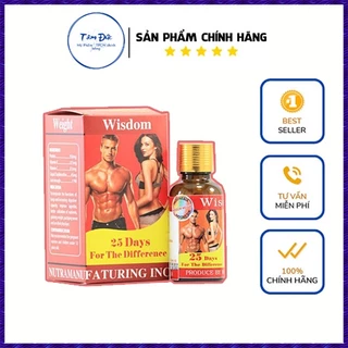 Viên uống Tăng Cân Vitamin Wisdom tăng Cân Cấp Tốc An Toàn - Hiệu Quả dành  cho người gầy