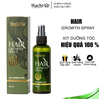 Xịt dưỡng tóc tinh chất bưởi kích thích mọc tóc ngăn rụng tóc giúp tóc chắc khỏe 100ml Growth Spray Hair Serum cao cấp
